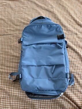 Blue Travel Backpack - Personal Item